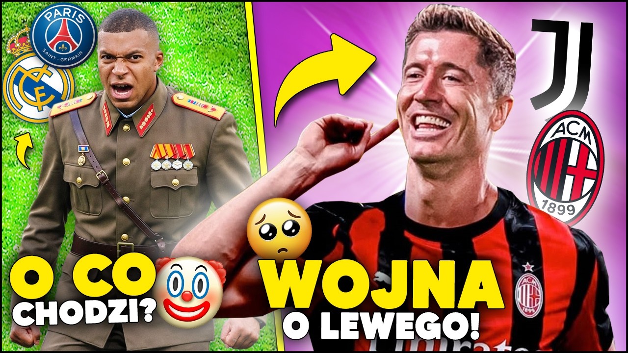 MA DOŚĆ... Lewandowski WYBIERZE WŁOCHY?! Mbappe DYKTATOR! Dlaczego?
