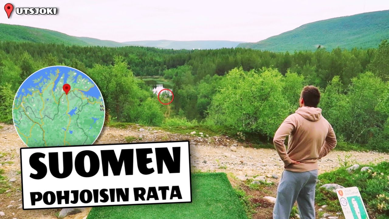 Frisbeegolf | Suomen pohjoisin rata! (Utsjoki)