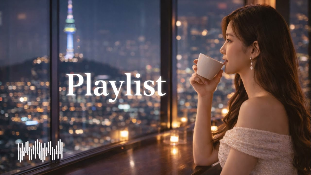 🎵밤에 혼자 듣는 감성 카페 발라드(Night Cafe Emotional Ballads)🎈조용한 밤 카페 창가에서 흐르는 그리움의 음악