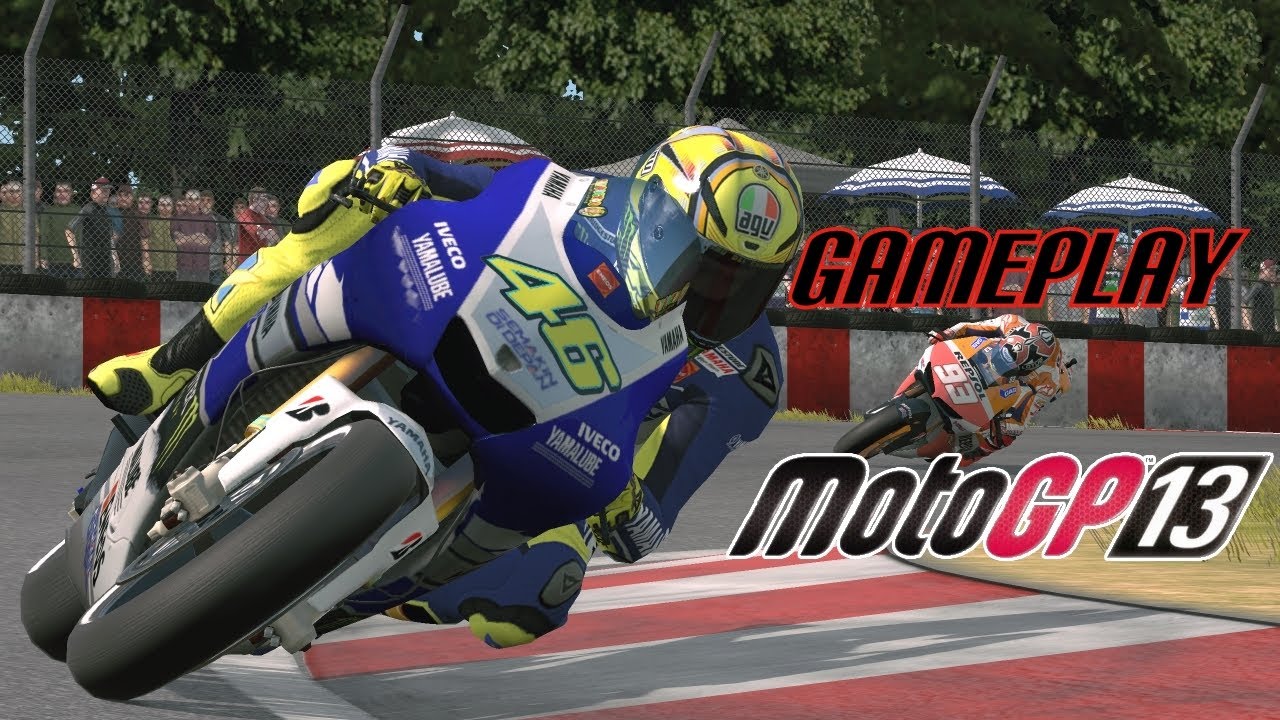 [MotoGP 13] Gameplay Valentino Rossi Race Catalunya [Full HD]