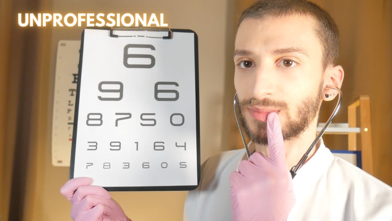 ASMR Unprofessional Cranial Nerve Exam