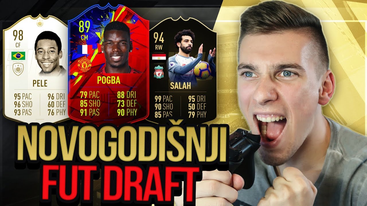 NOVOGODISNJA FUT DRAFT LUDNICA !! GOLCINA POGBE