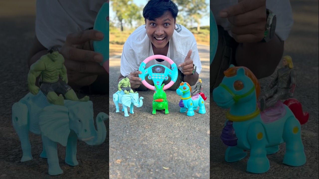 Elephant 🐘 vs horses 😲