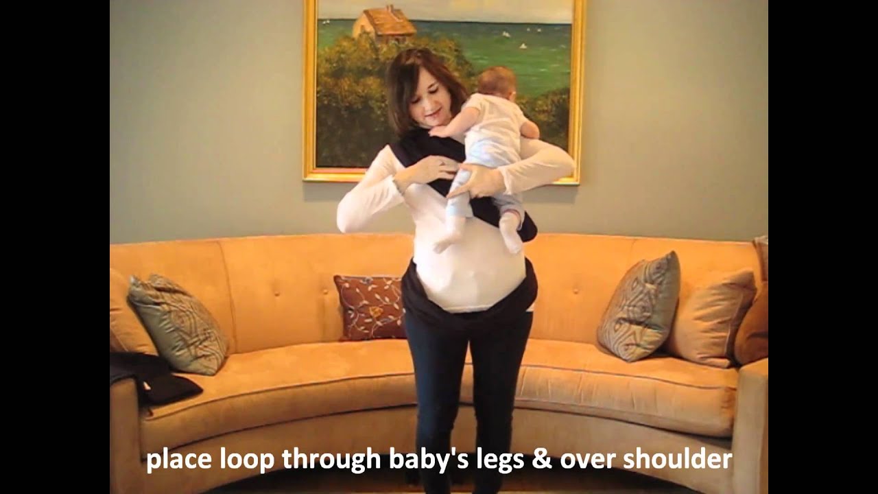 Baby K'tan Hug Position Instructions