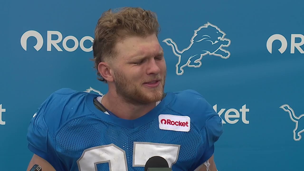 Lions host Texans for joint practice to finish training camp; Hutchinson quiet on contract talks