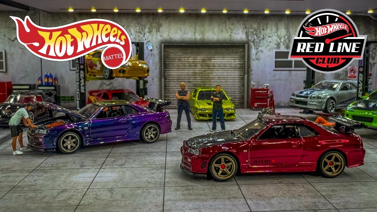 Распаковка Hot Wheels RLC Nissan Skyline R34 * RLC SELECTION SERIES*