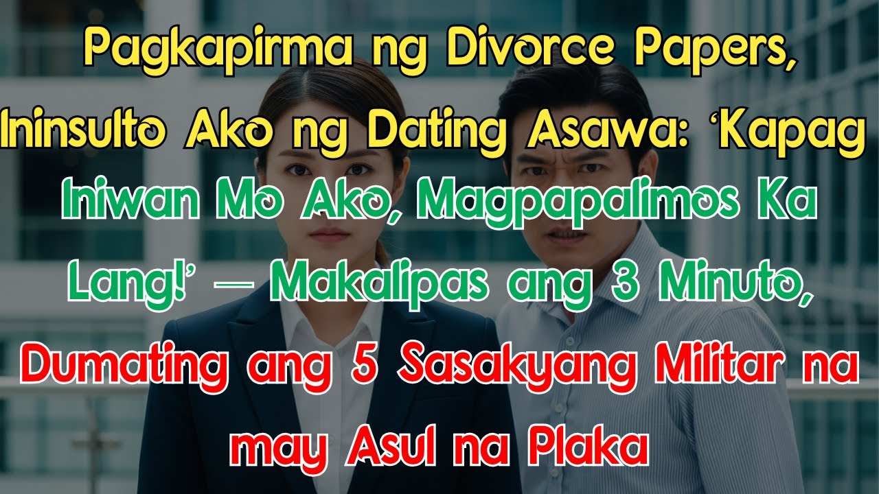 Pagkapirma ng Divorce Papers, Ininsulto Ako ng Dating Asawa: ‘Kapag Iniwan Mo Ako, Magpapalimos...