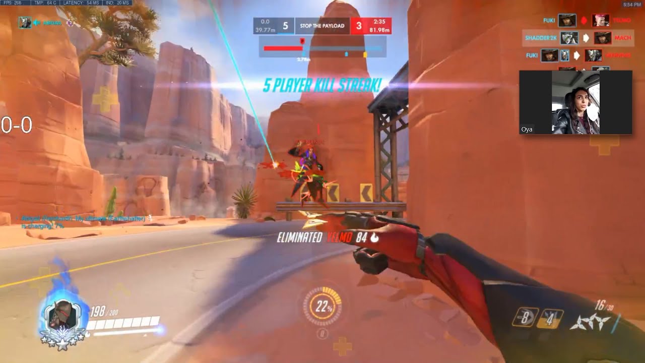 Overwatch Genji God Shadder2k Tryhard Genji Gameplay For Ranked Top 50