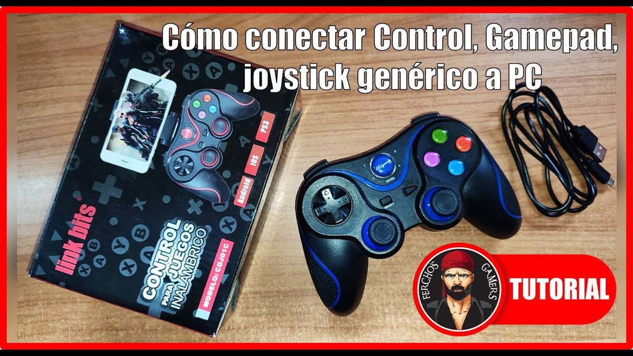 Conectar Control, Gamepad, Joystick Genérico a PC, 