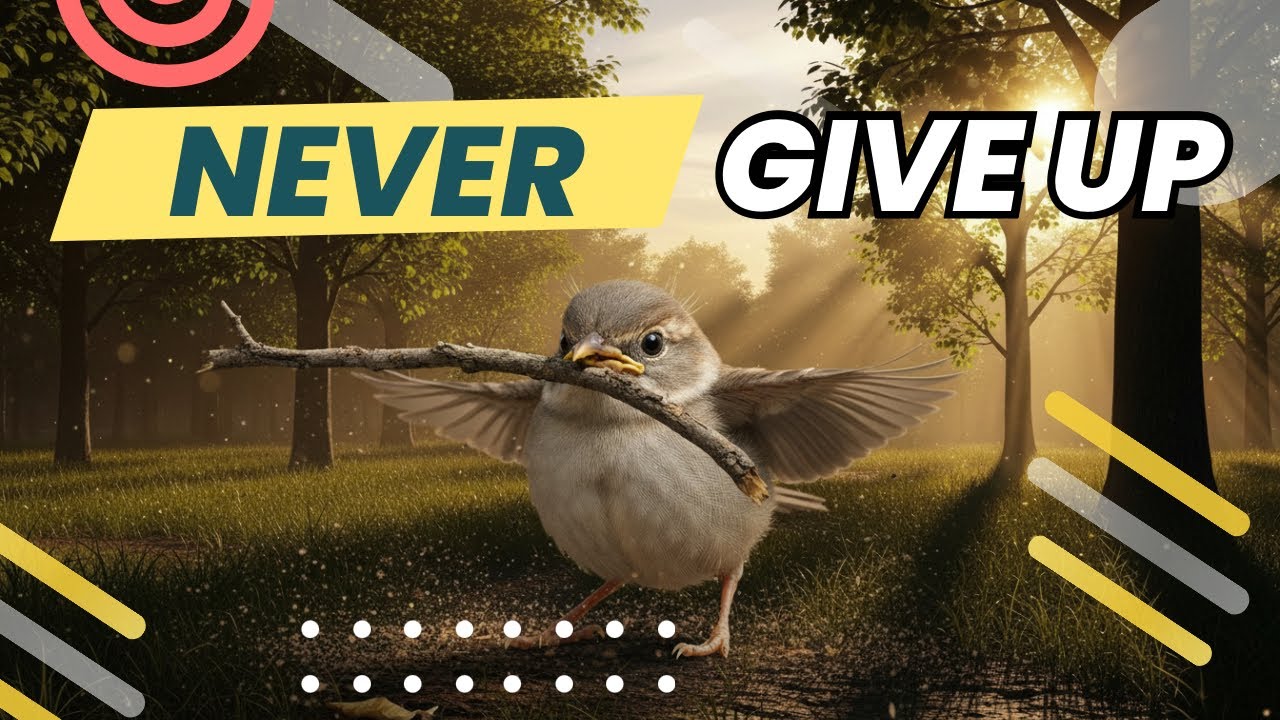 The Little Bird Who Never Gave Up | Powerful Motivational Story About Courage & Teamwork #motivation