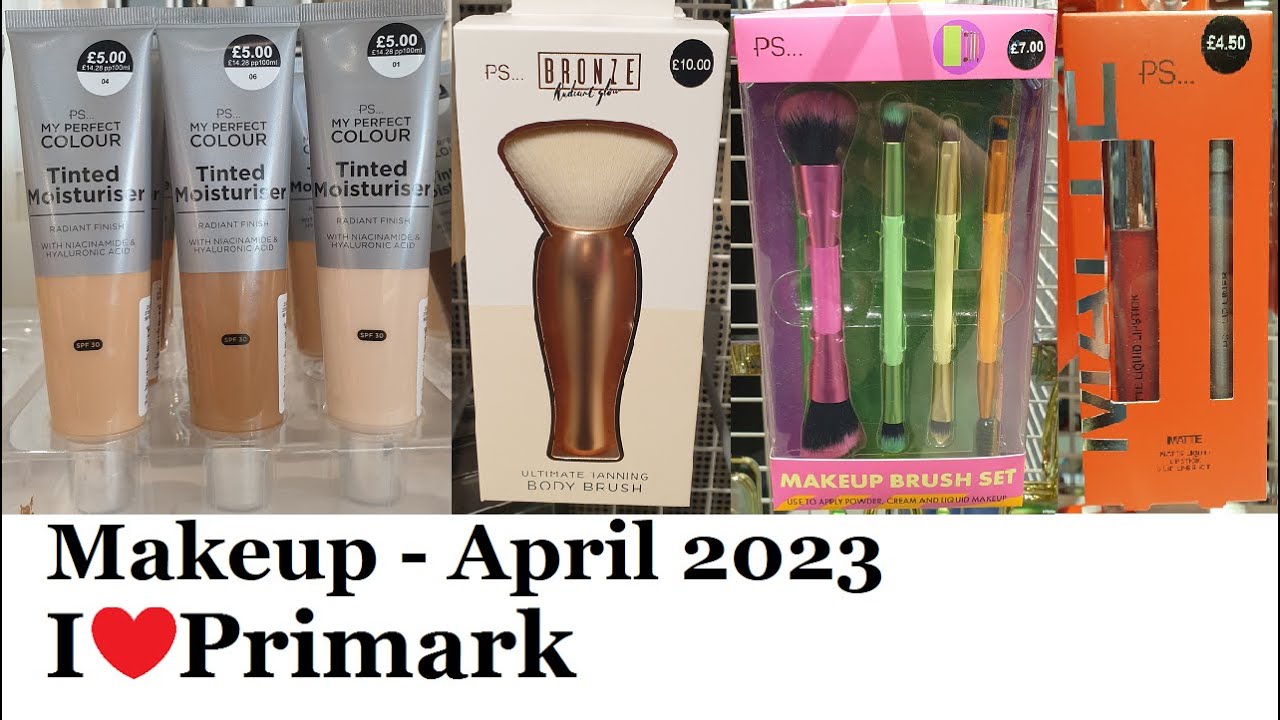 New collection Makeup at Primark April 2023  ❤  I Love Primark