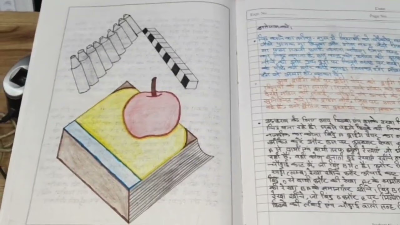 Nios Painting Practical File || Full Solve Painting 225 Practical File || How To Make Painting File