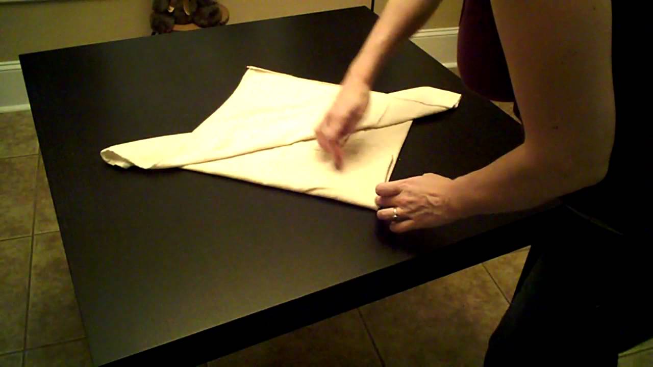 How to do the Gaynor's Girl Fold for Flat Diaper Nappy