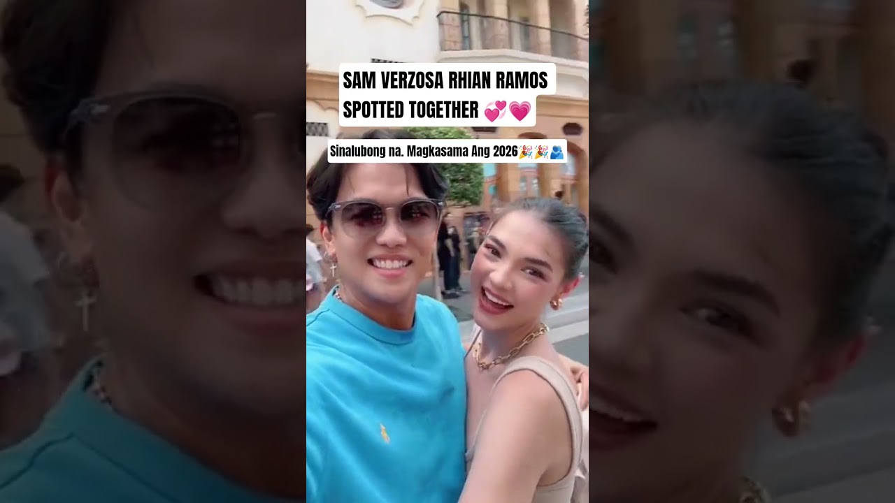 RHIAN RAMOS & SAM VERSOZA SALAUBONG SA BAGONG TAON.💗💞 