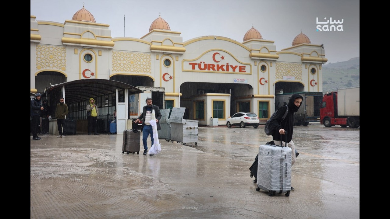 منفذ باب الهوى الحدودي يشهد إقبالاً متزايداً من السوريين لقضاء إجازة عيد الفطر المبارك