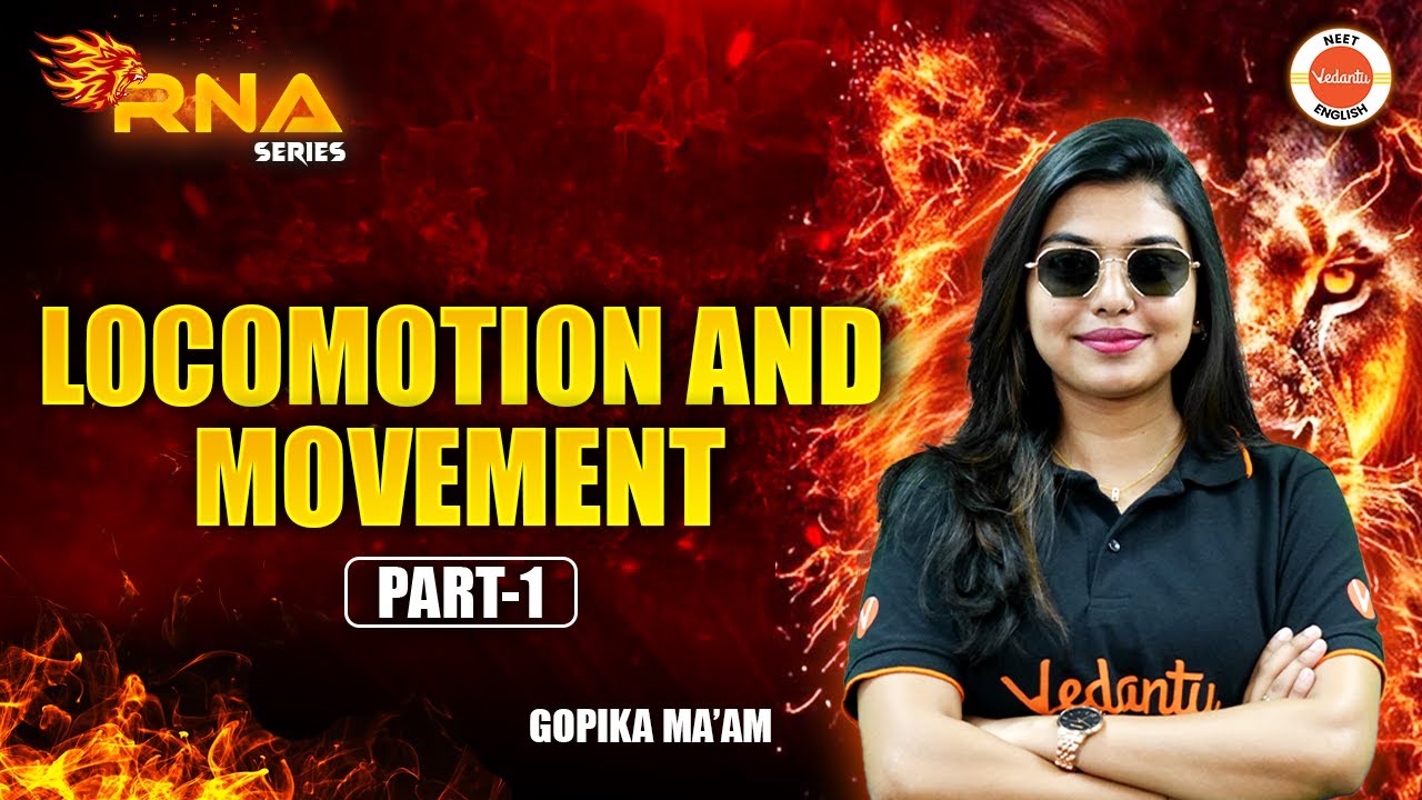 Locomotion and Movement Part 1| NCERT Lines + PYQs Solving | NEET 2025 & 2026 Biology | Gopika Ma'am