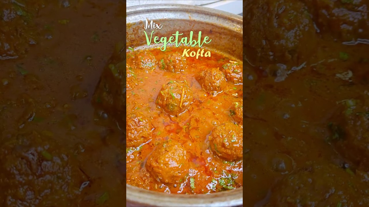 Mix Veg Kofta Recipe 🍲 | हरी सब्जियों से बनाएं स्वादिष्ट कोफ्ते #foodshorts #roastedcurryindia