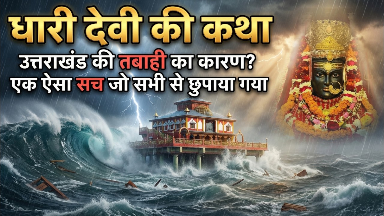 माँ धारी देवी की रहस्यमयी कहानी | जब एक बालिका बनी चारधाम की रक्षक