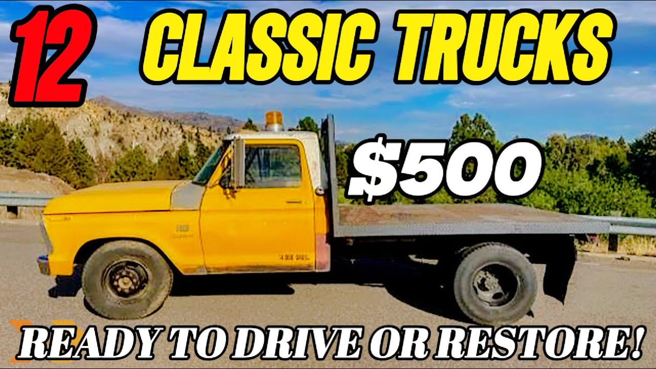 Охота за классическими грузовиками: 12 жемчужин Craigslist, которые можно водить или восстанавлив...