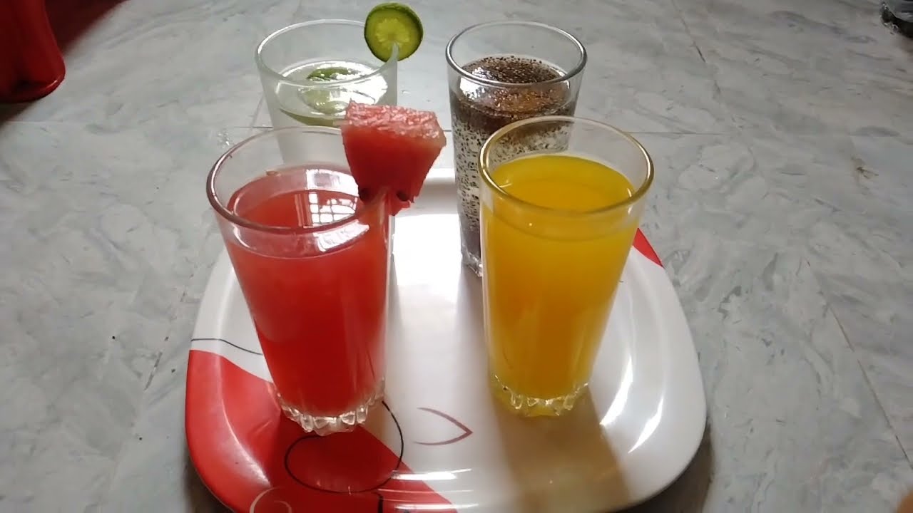 রমজানের প্রাণ ঠান্ডা করার শরবত রেসিপি 