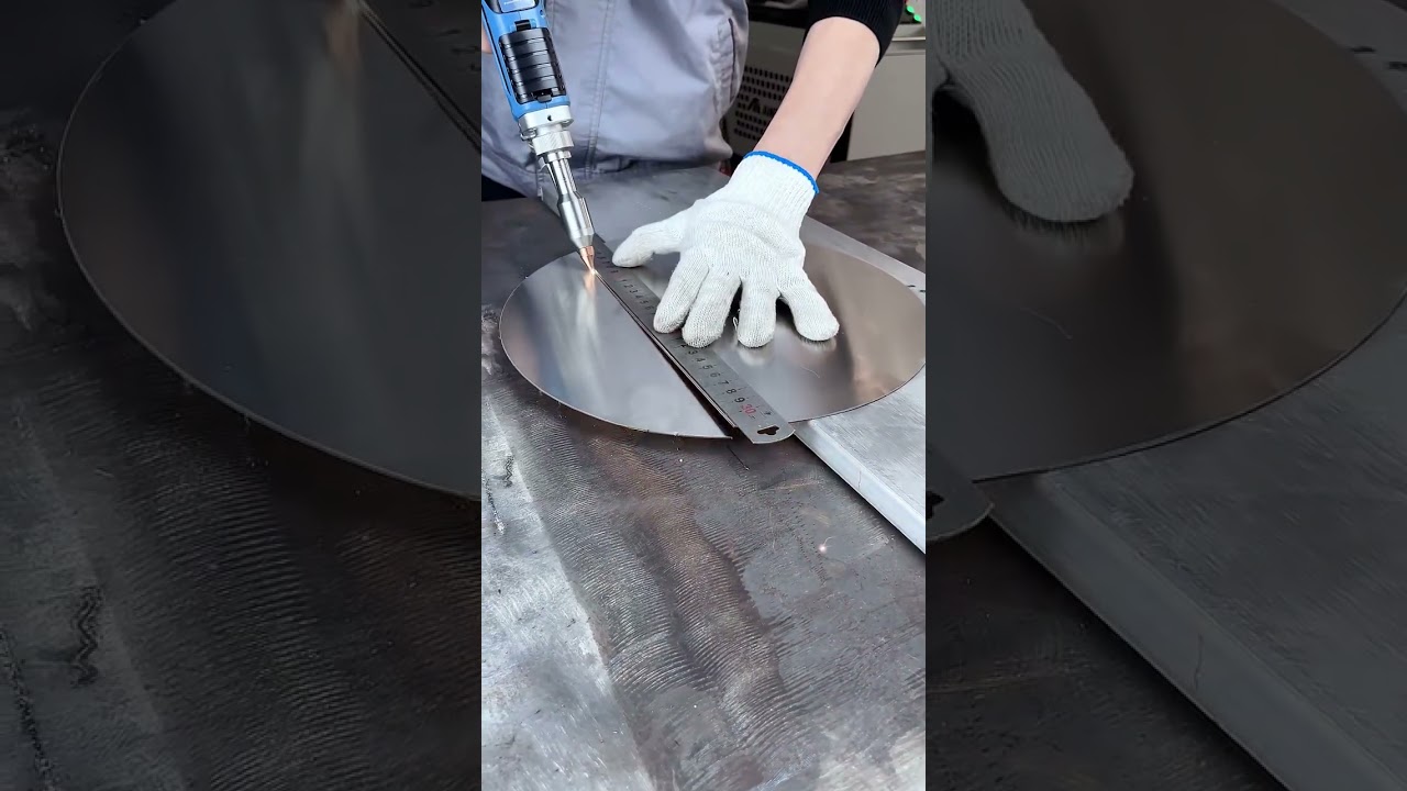 Handheld Laser Welding Machine | Stainless Steel Sheet Cutting Made Easy