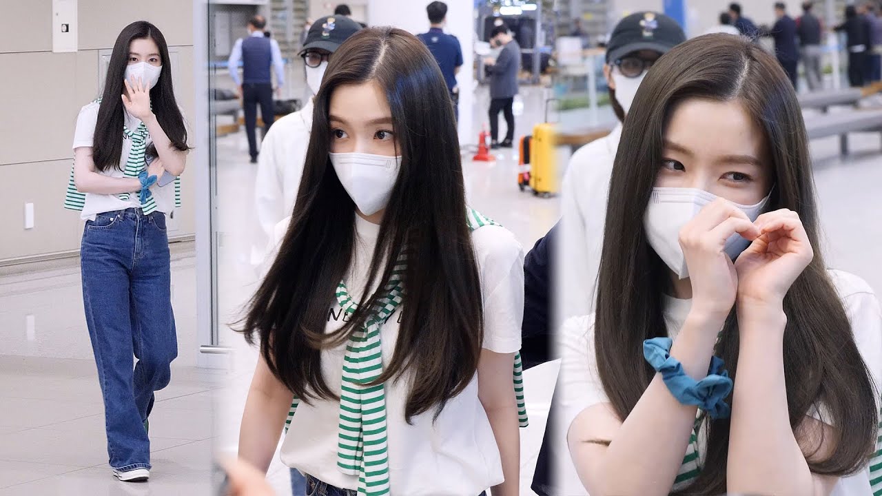 220525 레드벨벳 아이린 입국 직캠 4K (Red Velvet IRENE) @ 인천공항｜Spinel