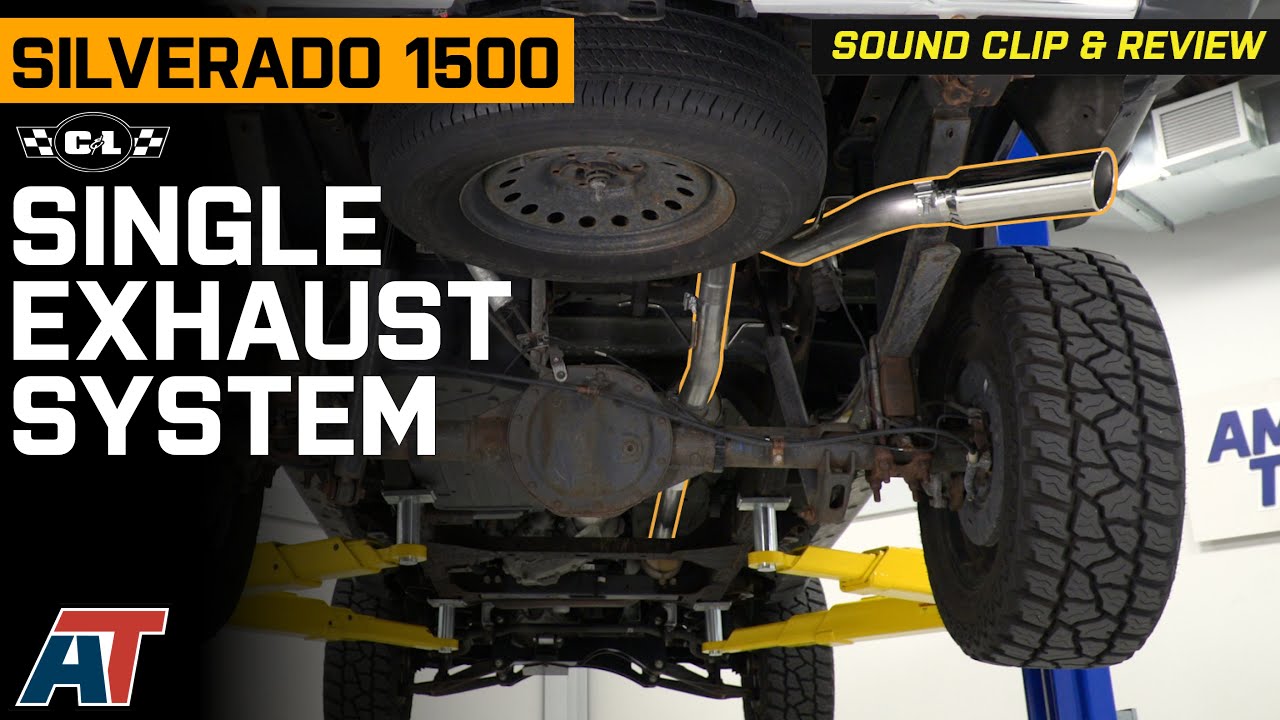 2014-2018 4.3L Silverado 1500 C&L Single Exhaust System with Polished Tip Review & Sound Clip