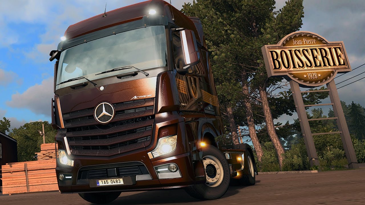 Euro Truck Simulator 2 - Vive la France ! Gameplay (PC HD) [1080p60FPS]