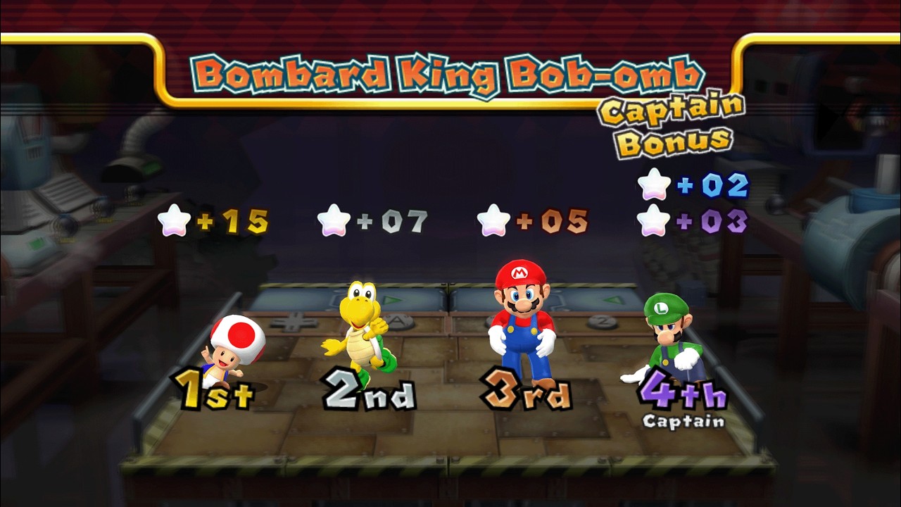 Mario Party 9 - Mario vs Luigi vs Toad vs Koopa - Toad Road