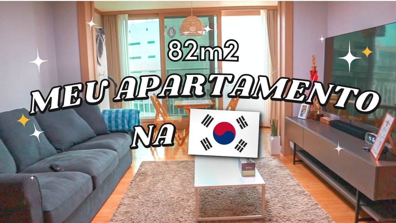 MEU APARTAMENTO NA COREIA DO SUL 82m2
