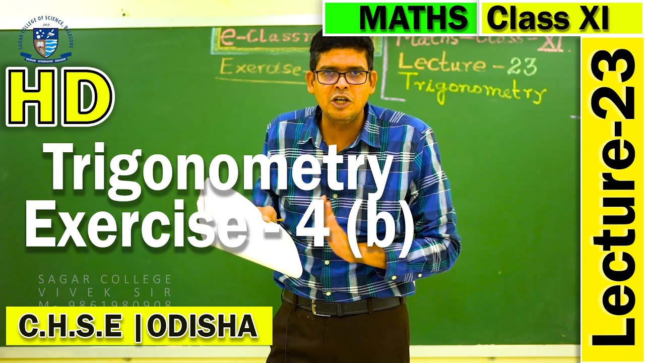 Trigonometry | Lecture -23 | Odisha Board | Elements of Mathematics | CT | CT Exam 2020 | Balasore