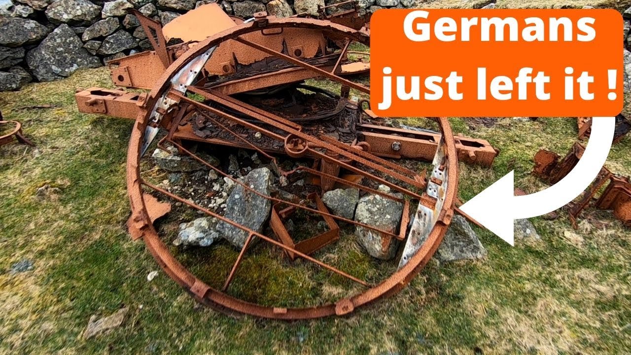 German WW2 equipment found ! The Germans just left it ..