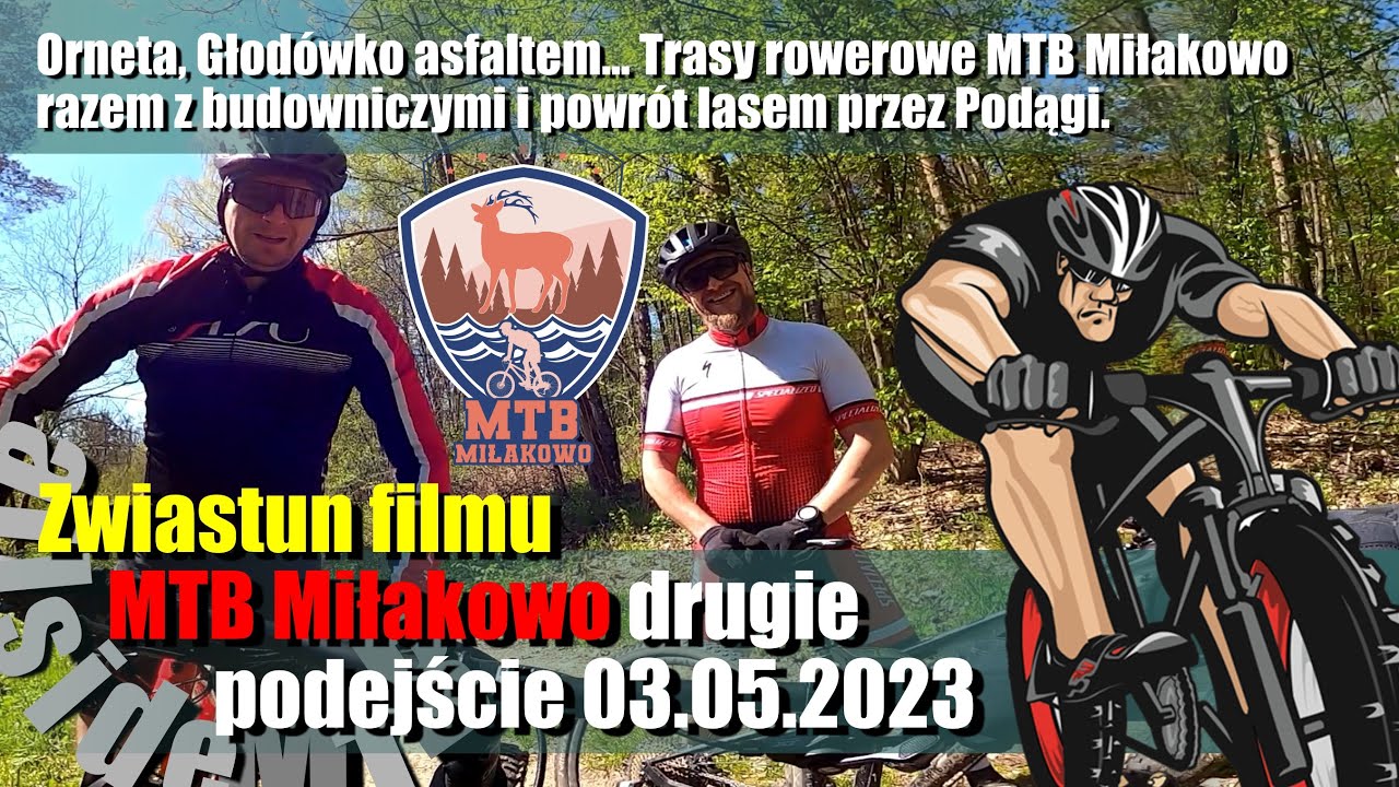 Miłakowo MTB Trails. Drugie podejście z budowniczymi. Zwiastun filmu. Sztos pod XC! Trailer.