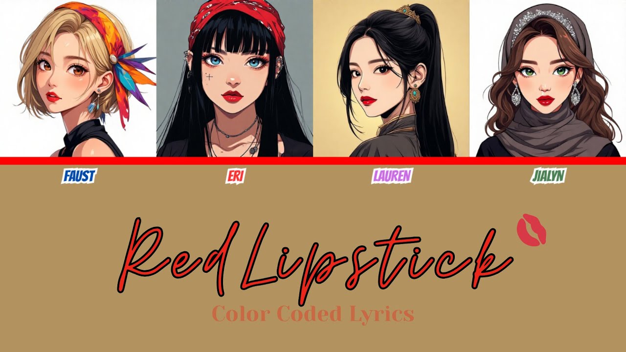 KRIZZY - Red Lipstick