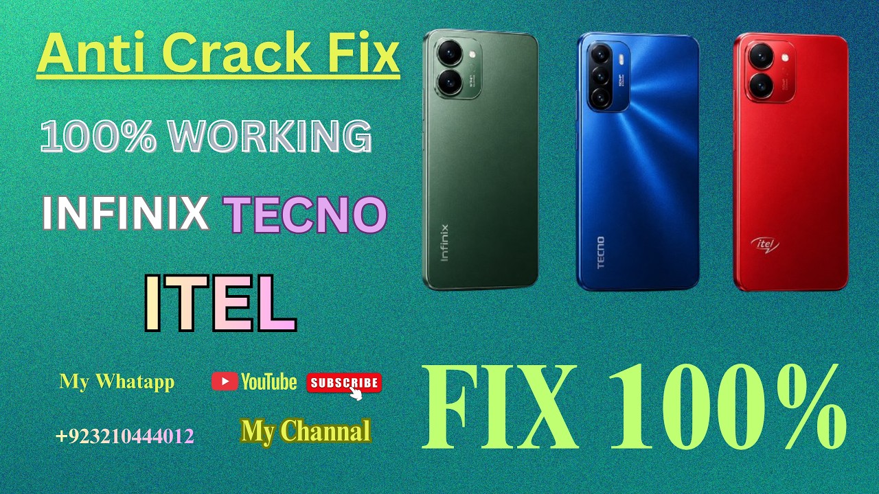 Infinix Tecno Itel Anti-Crack Fix 2026 | Bootloop & Software Problem Solution I.T Mobile Point