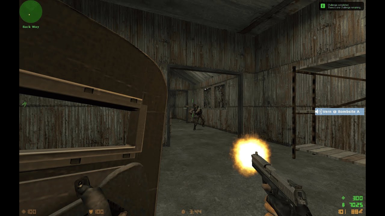 Counter-Strike Condition Zero Game | Easy Mode | Tour of Duty 5 | Airstrip Map Gameplay