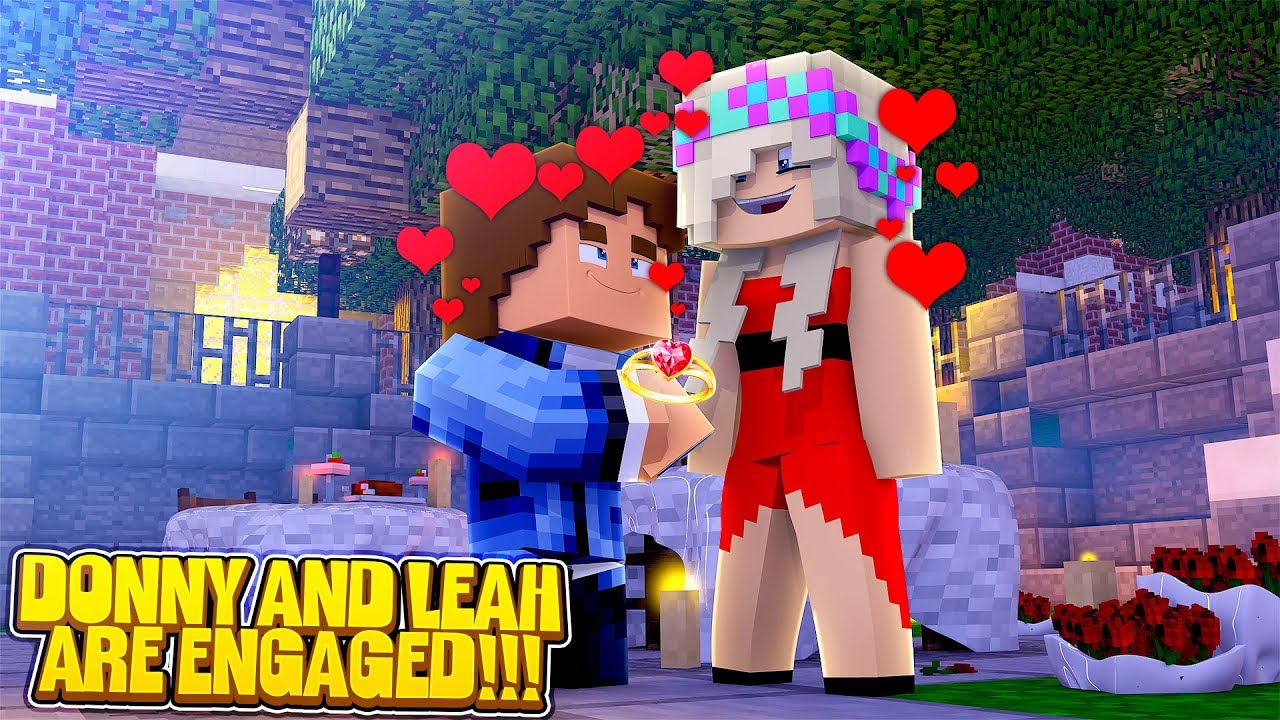 Minecraft LITTLE DONNY & LITTLE LEAH ARE GETTING MARRIED!!!