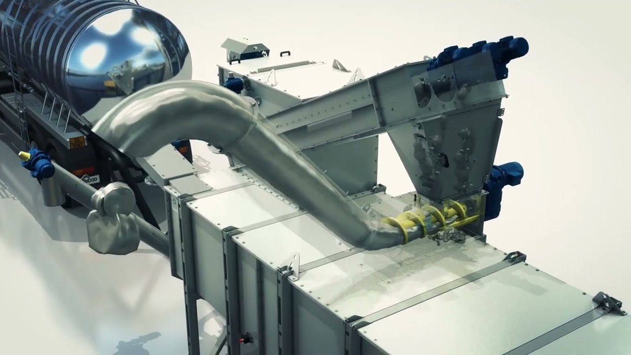 SAVECO's WASTEMASTER TSB4 Septage Receiving Station by SPECO (2018) (3D Animation)