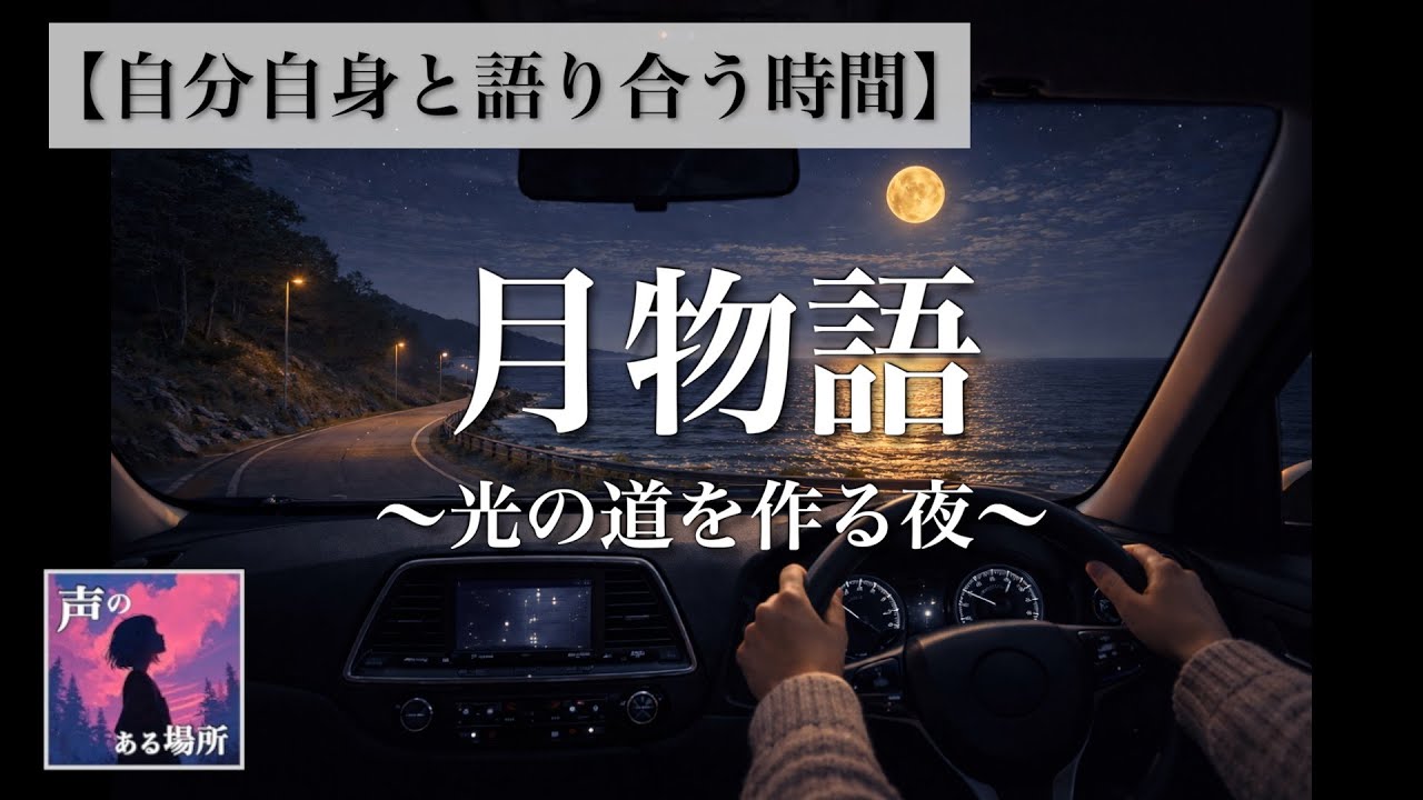 【自分自身と語り合う時間】月物語〜光の道を作る夜〜