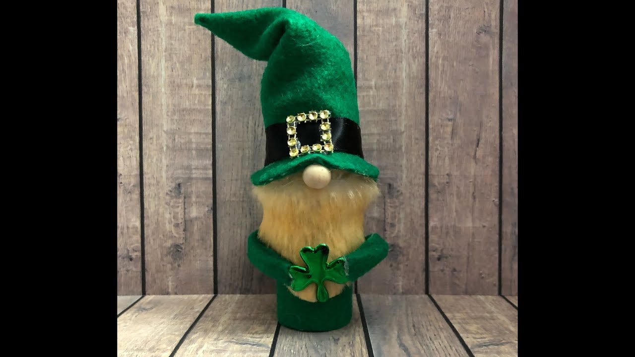 DollarTree DIY Pill Bottle Gnome Leprechaun