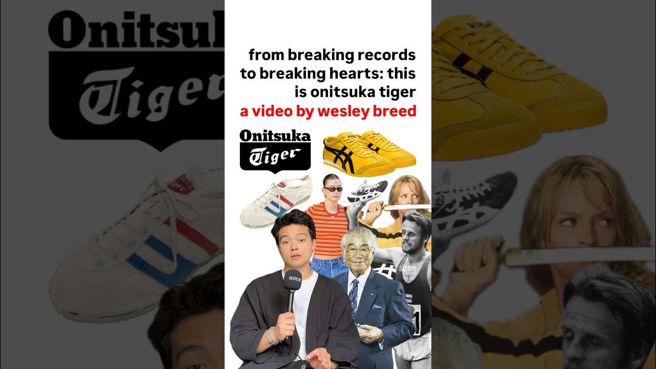 From breaking records to breaking hearts: a brief history of Onitsuka Tiger #onitsukatiger