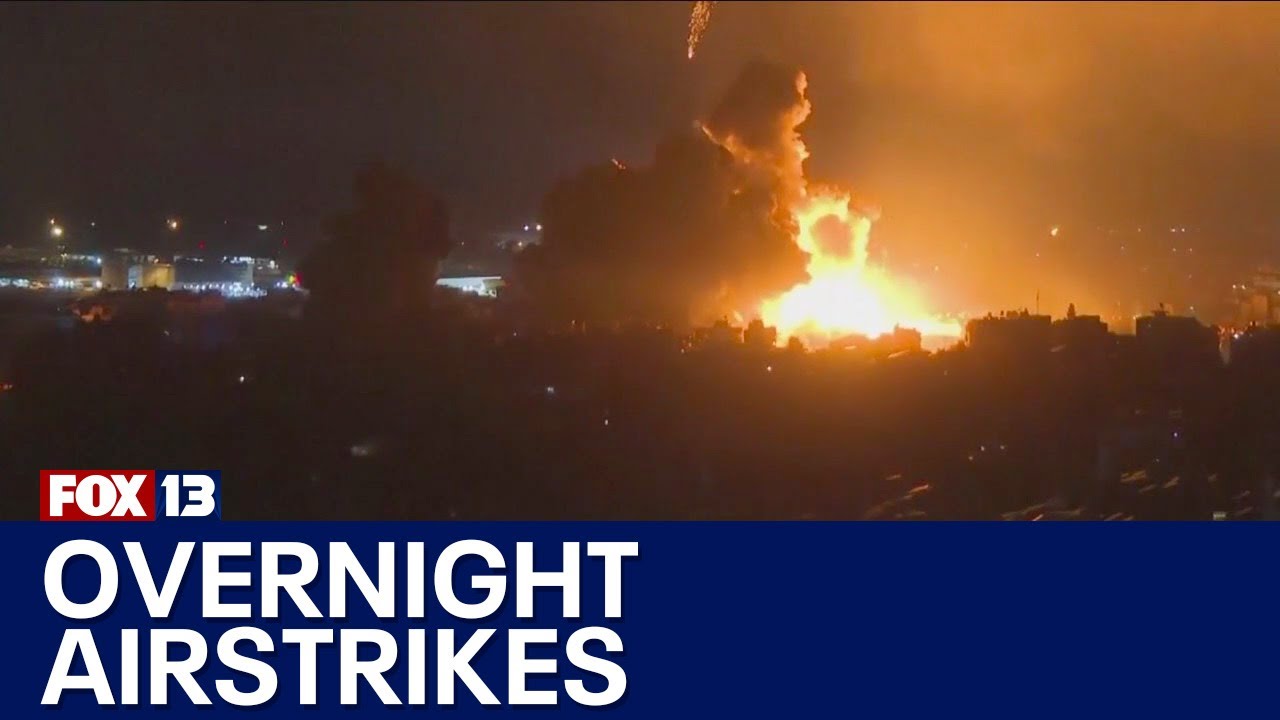 Israeli airstrikes in Beirut, Lebanon suburbs