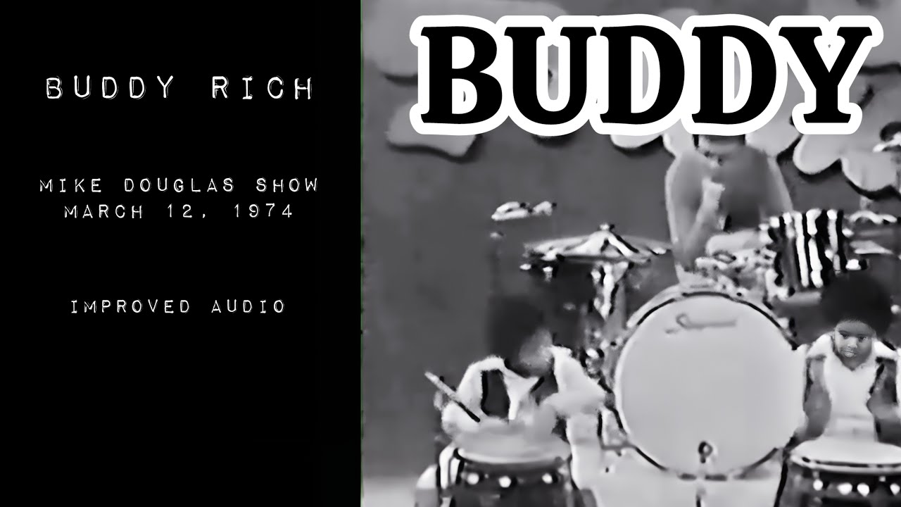 Incredible Buddy Rich 1974 Interview – No Nonsense