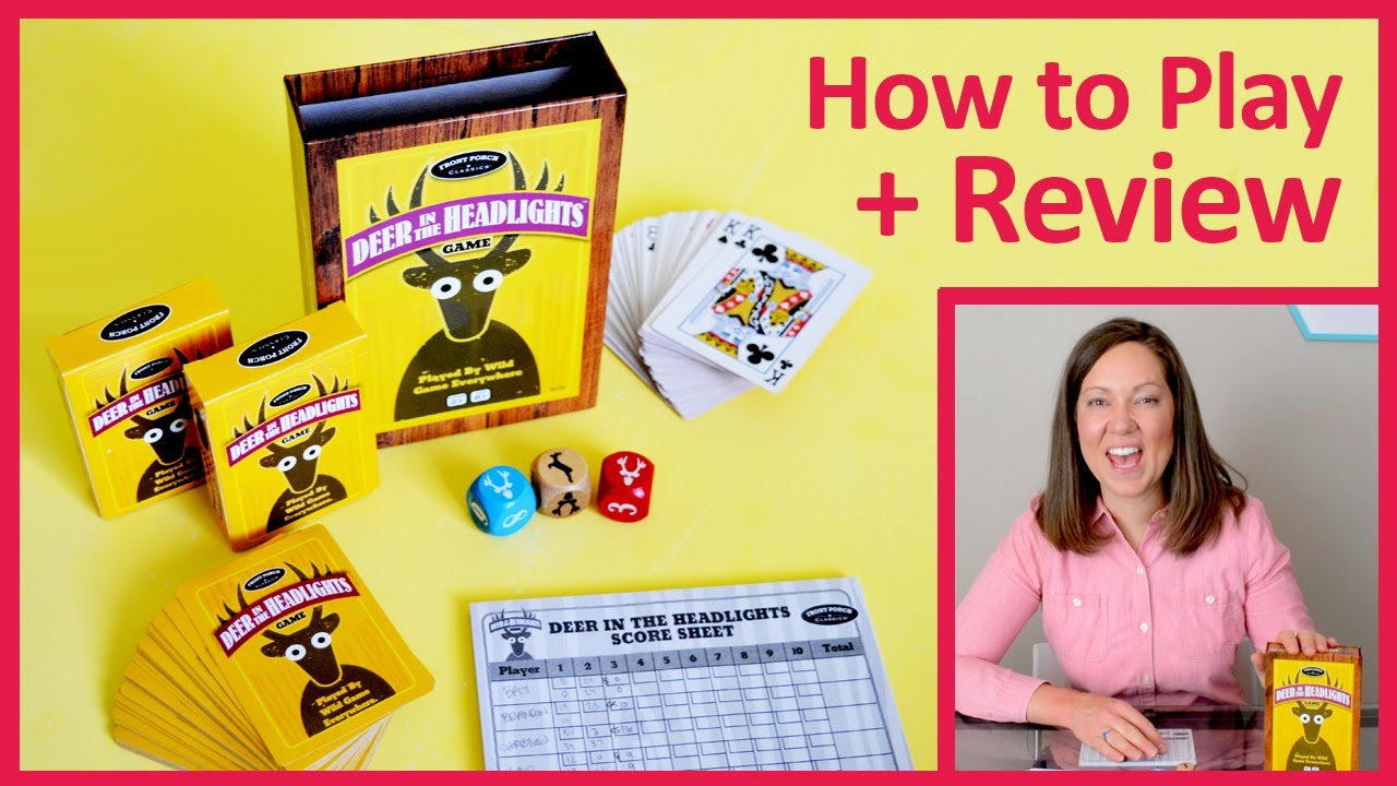 How to Play “Deer in the Headlights” Card Game—a Fun Family and Party Game!