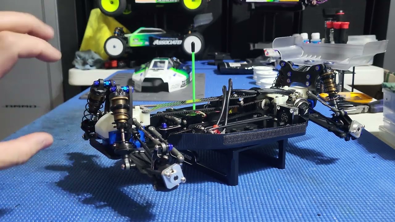 Наши работы Yokomo 91 получили некоторые улучшения Rubrix