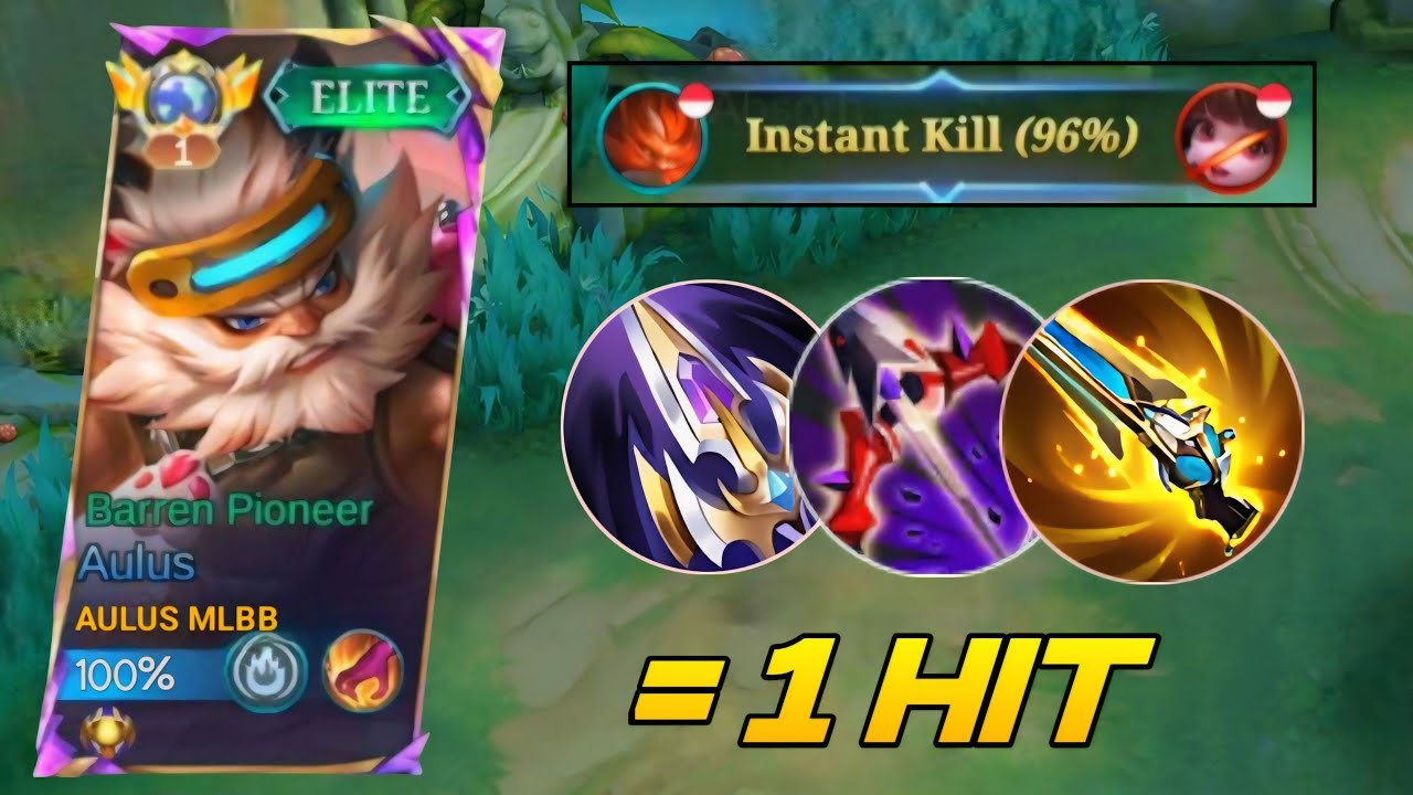 THANK YOU MOONTON FOR NEW REVAMP AULUS!! 💀 -NEW ONE HIT BUILD AND EMBLEM AULUS 2025