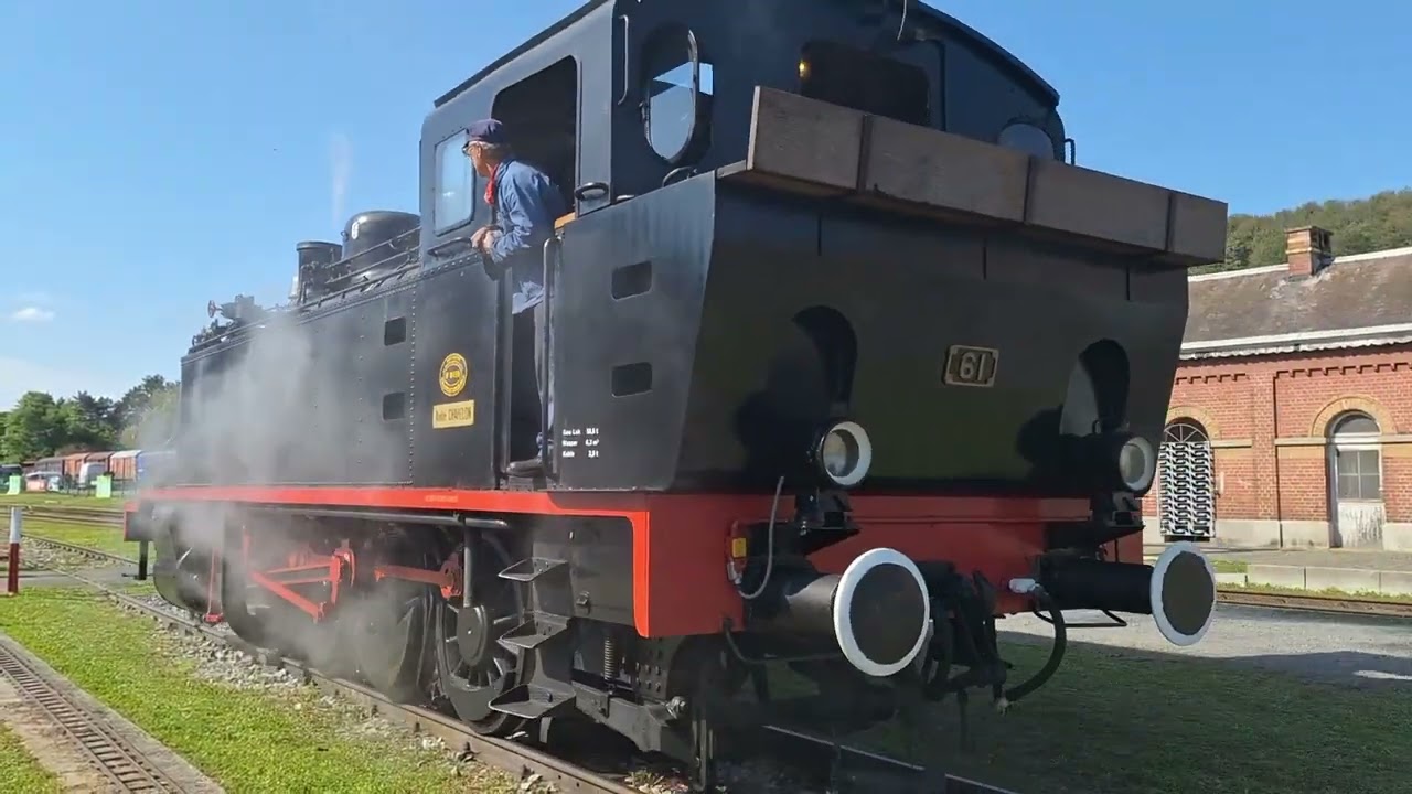 2024 Festival Vapeur  Station Treignes Belgie