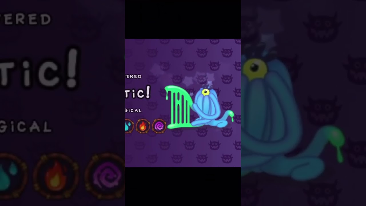 Hatching gloptic in my singing monsters #mysingingmonsters