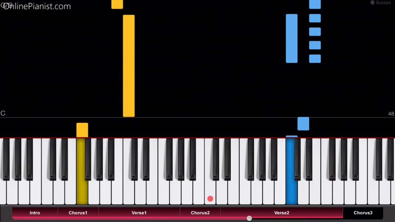 Bob Marley - No Woman, No Cry - Easy Piano Tutorial