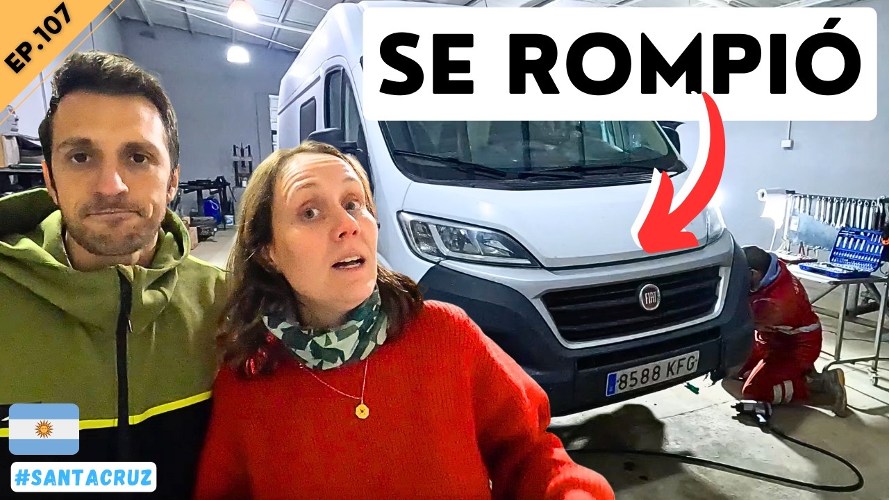 🚨 OBLIGADOS A PARAR 😱 ROMPEMOS en ruta y dormimos en un TALLER! ⚙️ EP.107 #santacruz